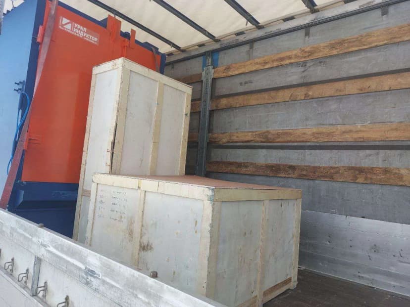 Отгрузка дробеметной установки крановго типа УИД-376Е