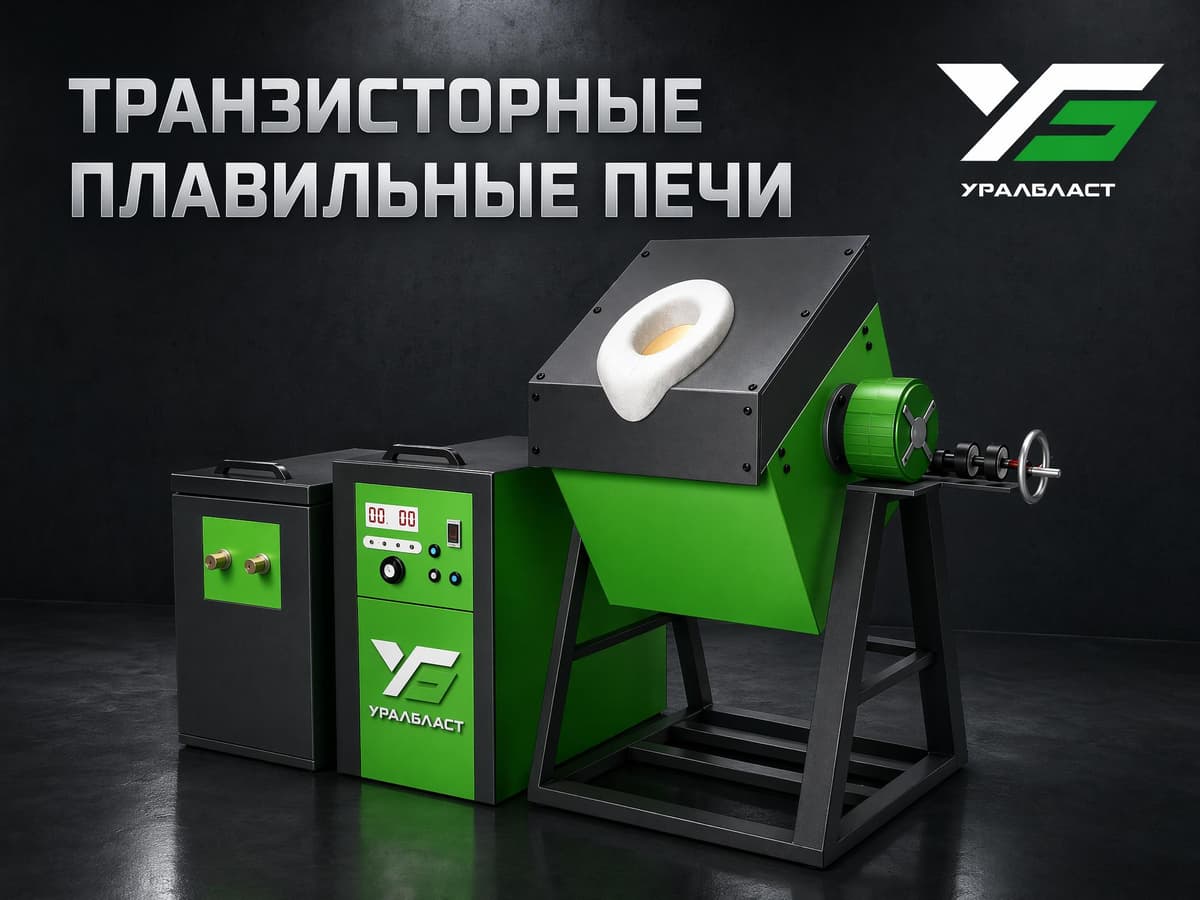 Индукционные плавильные транзисторные печи в Казани и Республике Татарстан